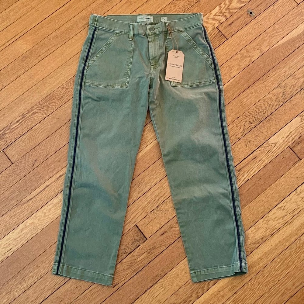 Lucky Brand cropped pants NWT